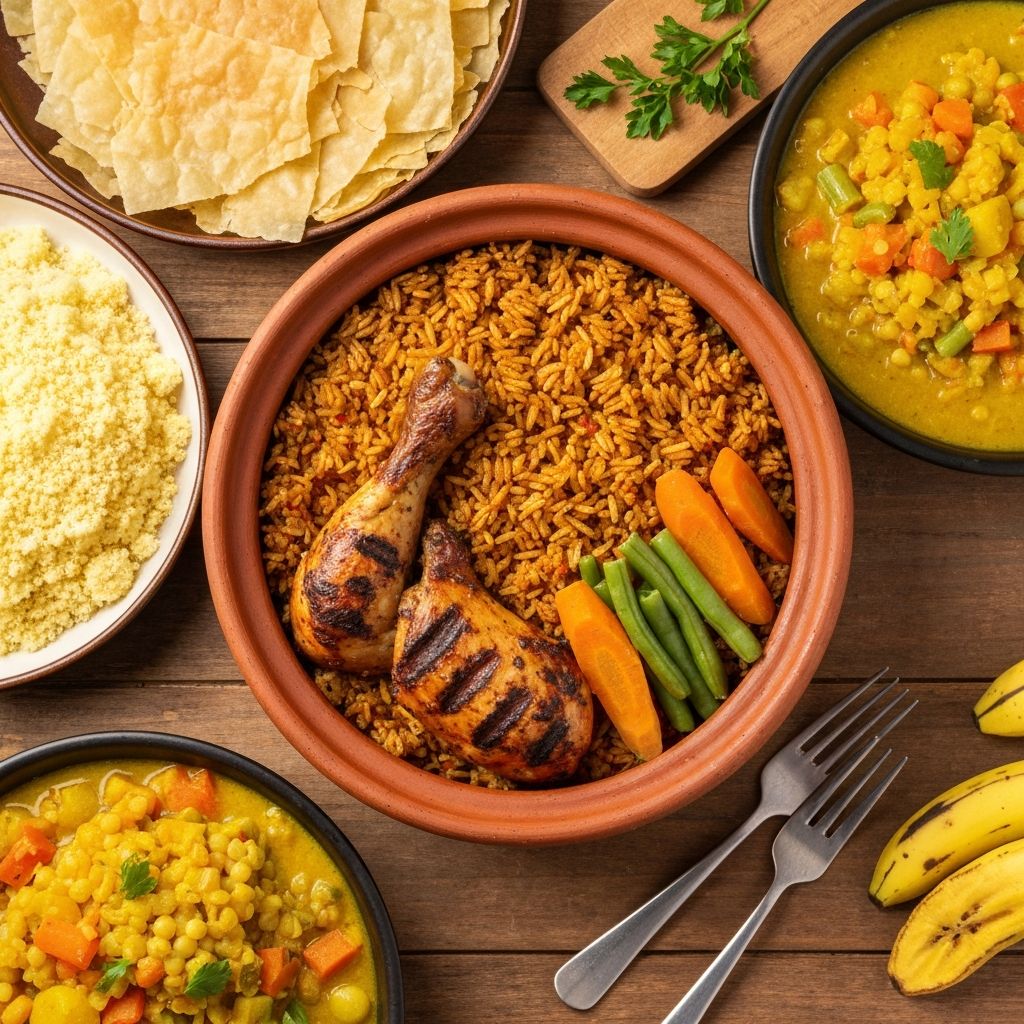 Délicieux plats africains